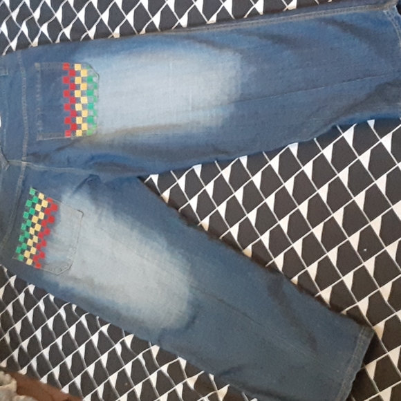 Tool Jeans Other - Tool Jean's, colorful checkerboard pockets, size 44